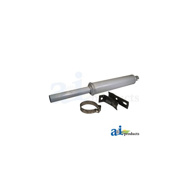 Muffler 3.9" x3.8" x35"